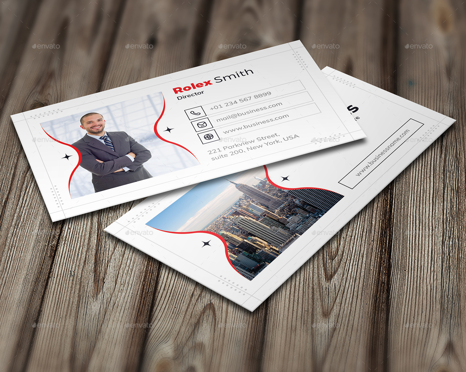 Corporate Business Card, Print Templates GraphicRiver